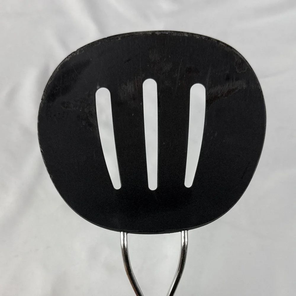 OXO Black Nylon Slotted Turner Spatula